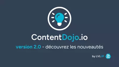 Les nouveautés de ContentDojo v2.0